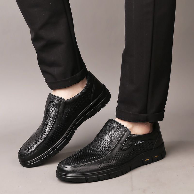 Men's Slip-On Shoes Summer Hol - Suede Loafers Men ulasan dan harga