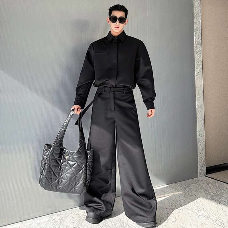 LUZHEN Two-piece Sets Casual J - Men'S Fashion Light Jacket ulasan dan harga