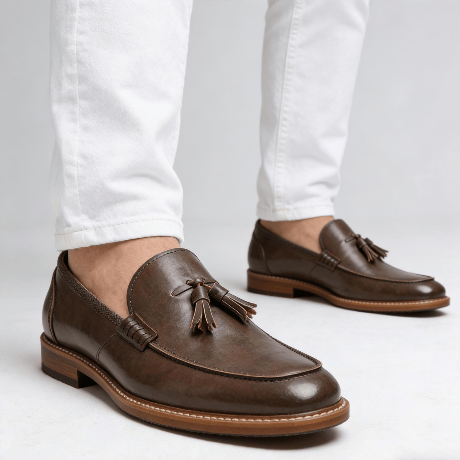 Men Summer Shoes Breathable Fa - Suede Loafers Men ulasan dan harga