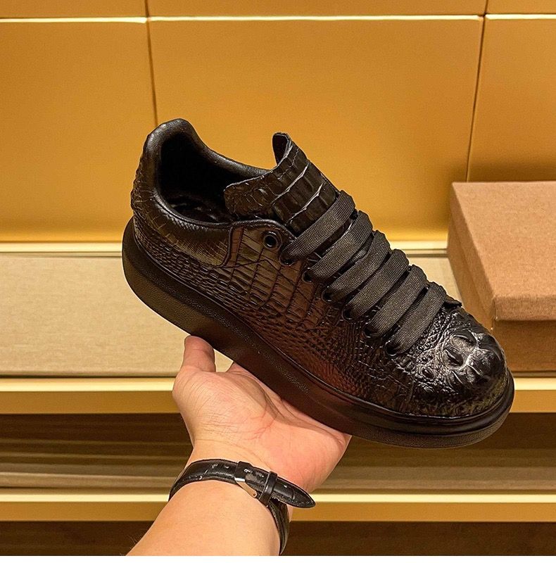 2025 summer crocodile print bl - Suede Loafers Men ulasan dan harga