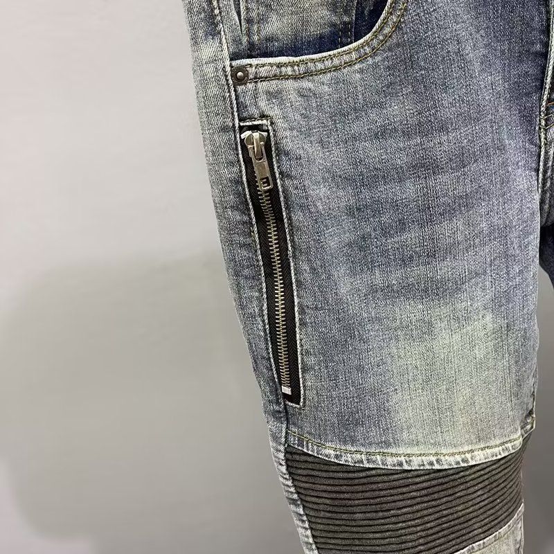 New 2025 High Quality Vintage  - Men'S Fashion Jeans 2025 ulasan dan harga