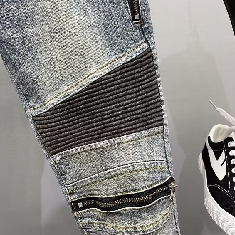 New 2025 High Quality Vintage  - Men'S Fashion Jeans 2025 ulasan dan harga