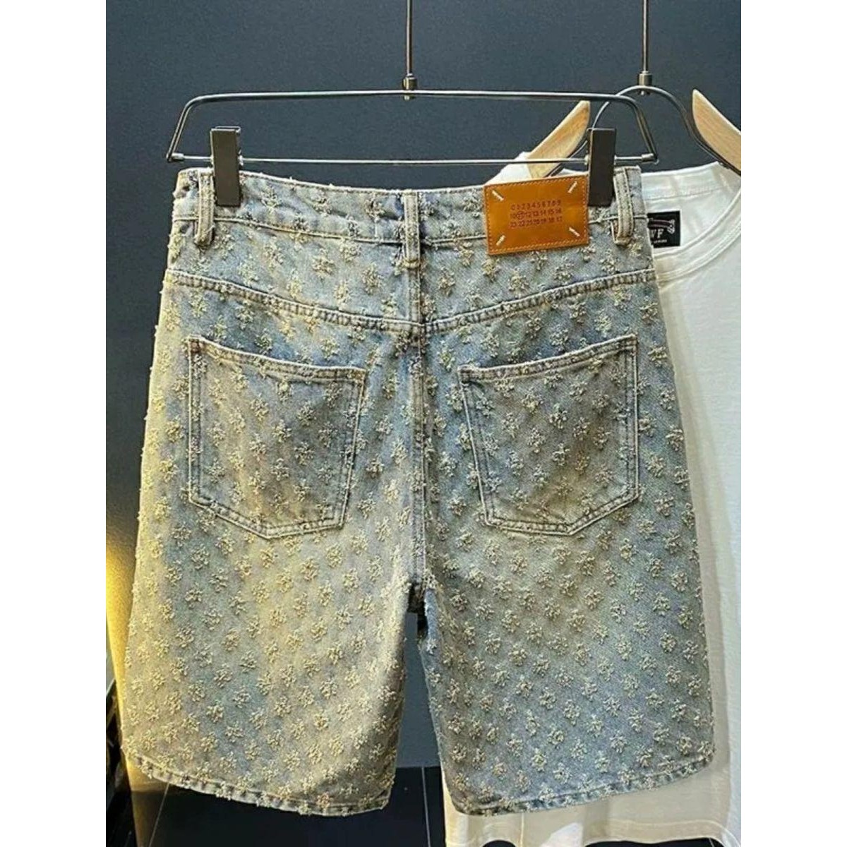 Summer High Street Denim Short - Men'S Fashion Overalls ulasan dan harga