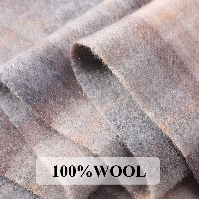 2025 Highly Selected 100% Wool - Men Scarf Wool ulasan dan harga