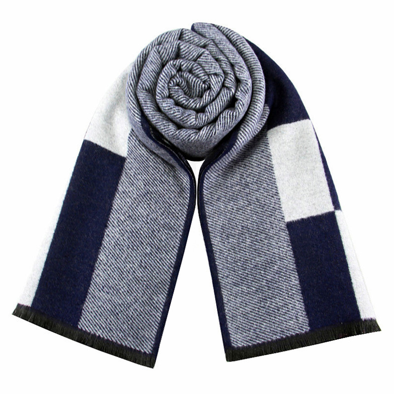 RUNMEIFA 2022 Classic Autumn & - Men Scarf Wool ulasan dan harga