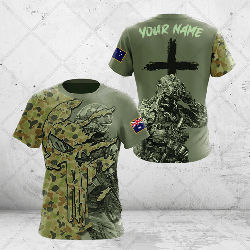 Custom Name Summer Casual Aust - Mens Fashion Australia ulasan dan harga