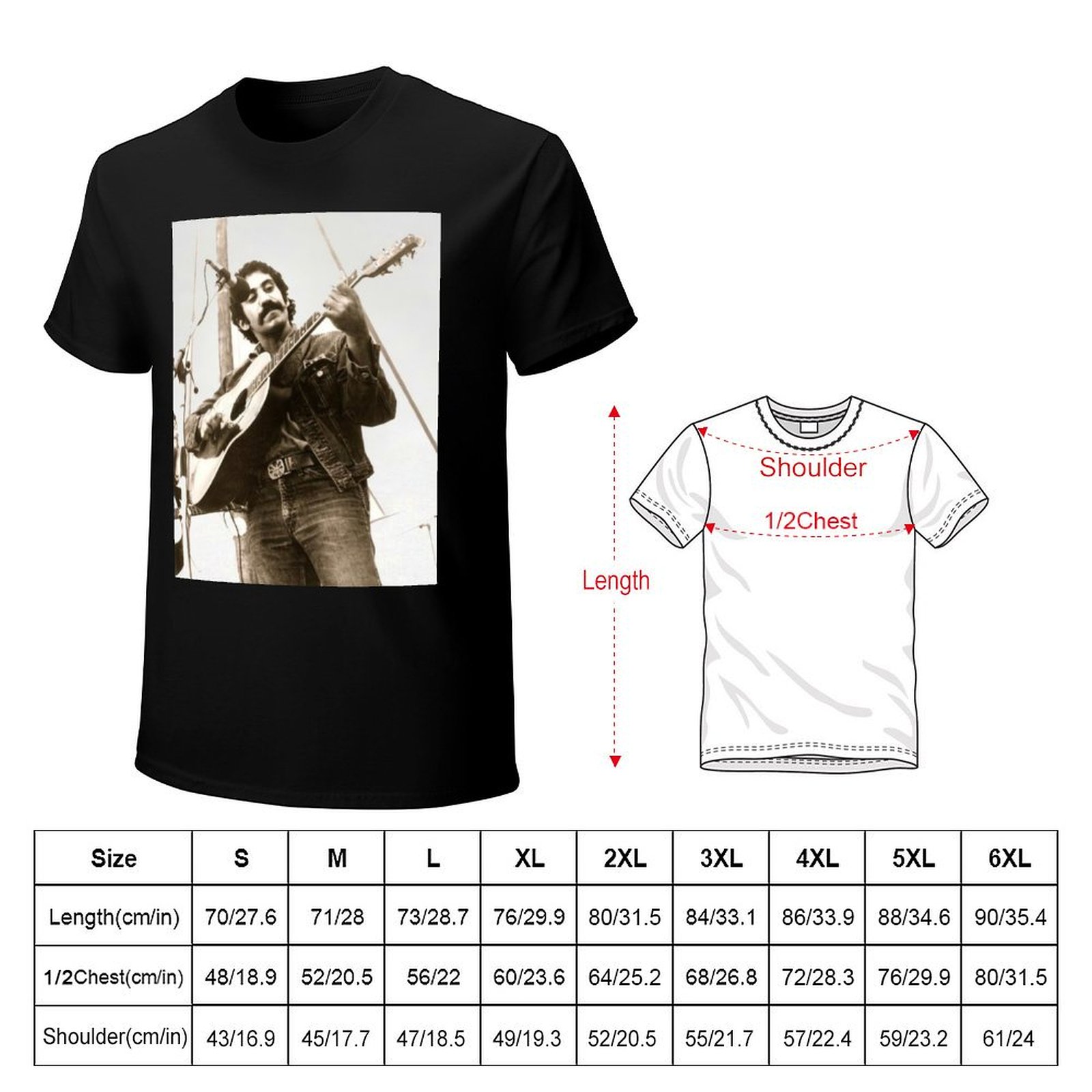 Jim Croce Folk 1960s, 1960s Ji - Men'S Fashion 1960S ulasan dan harga