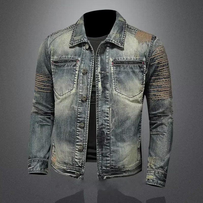 2025 winter denim jacket male  - Men'S Fashion Jeans 2025 ulasan dan harga