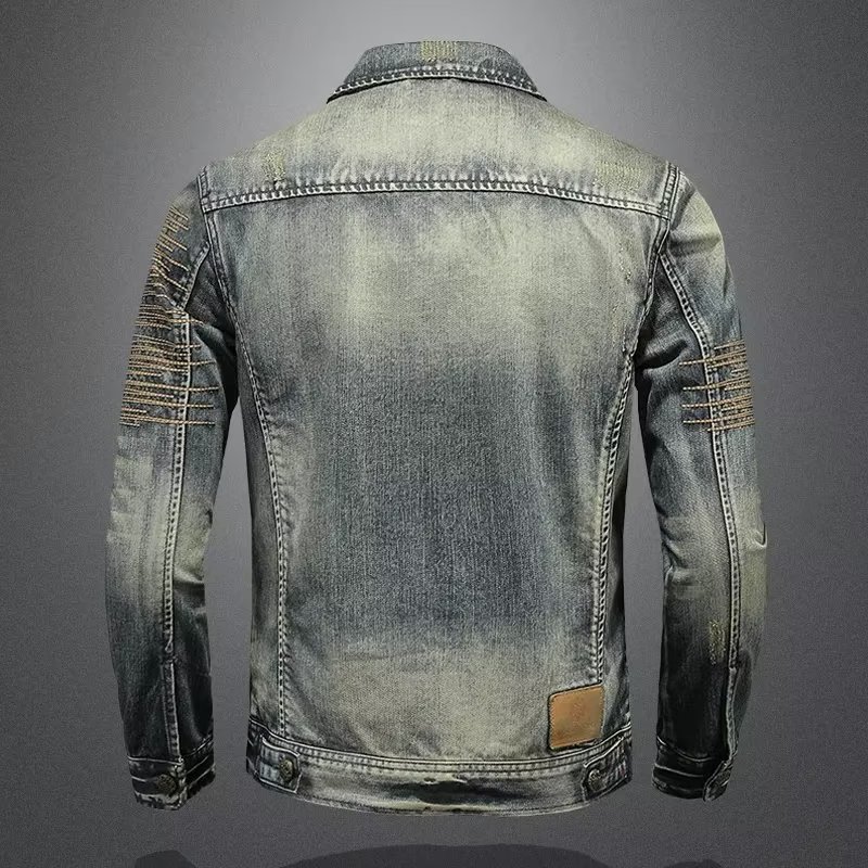 2025 winter denim jacket male  - Men'S Fashion Jeans 2025 ulasan dan harga