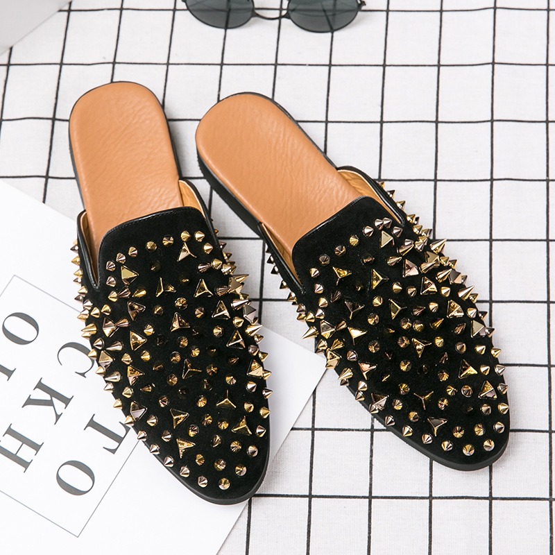 Coiffeur dress mules shoes man - Suede Loafers Men ulasan dan harga