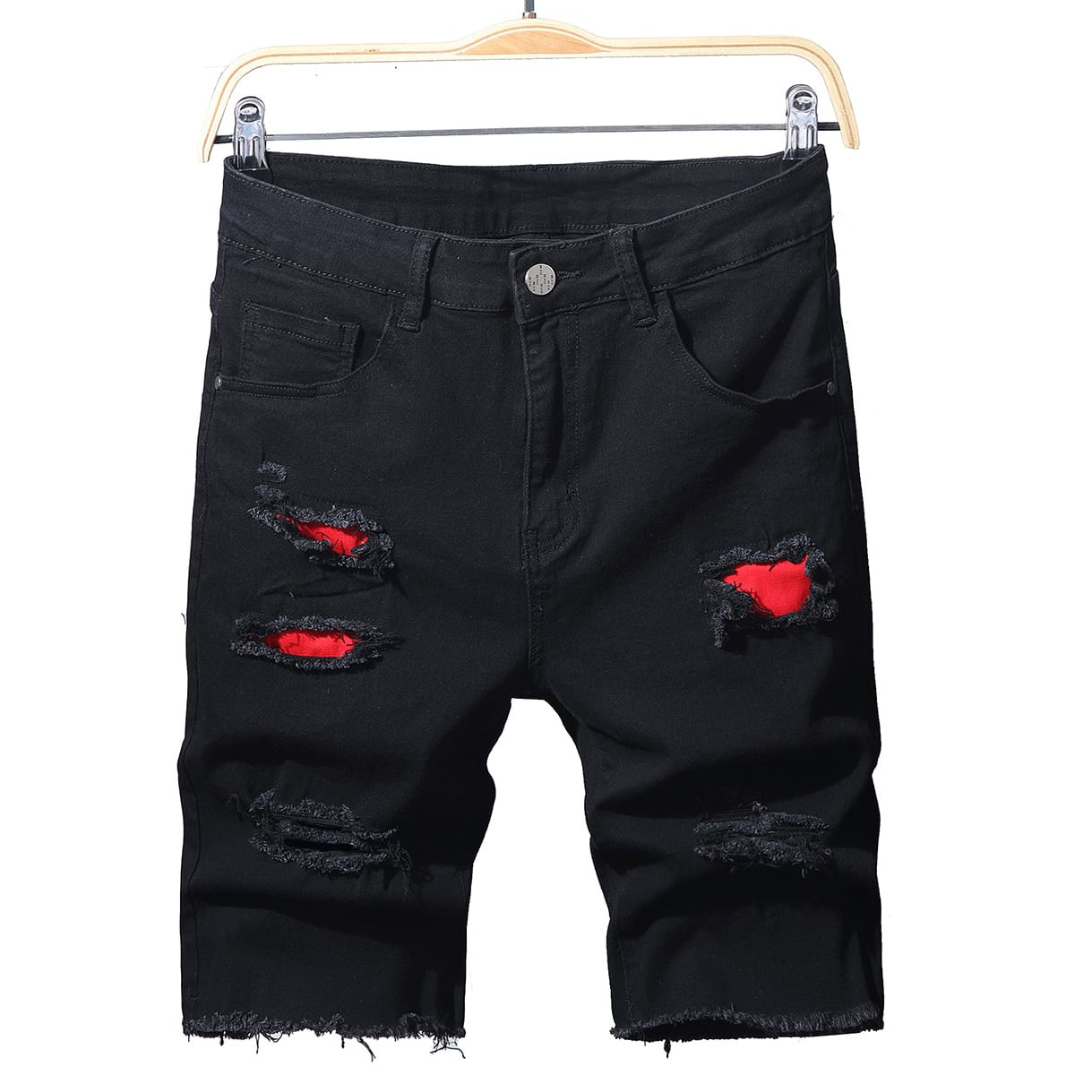 Summer Slim Stretch Men Short  - Men'S Fashion Overalls ulasan dan harga