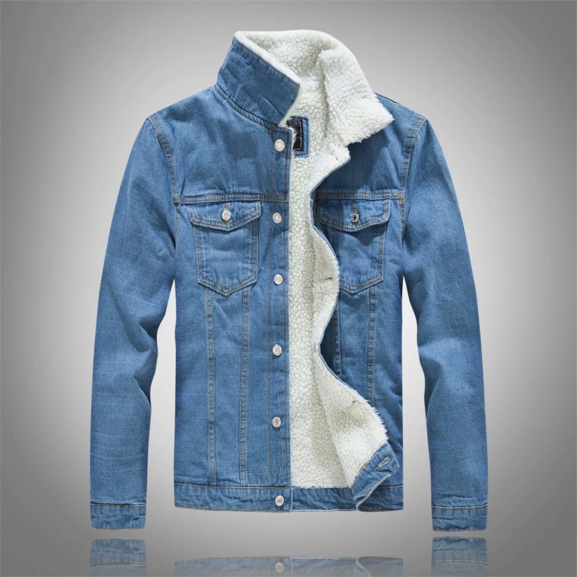 Autumn Winter Men's Fleece Lin - Men'S Fashion Line ulasan dan harga