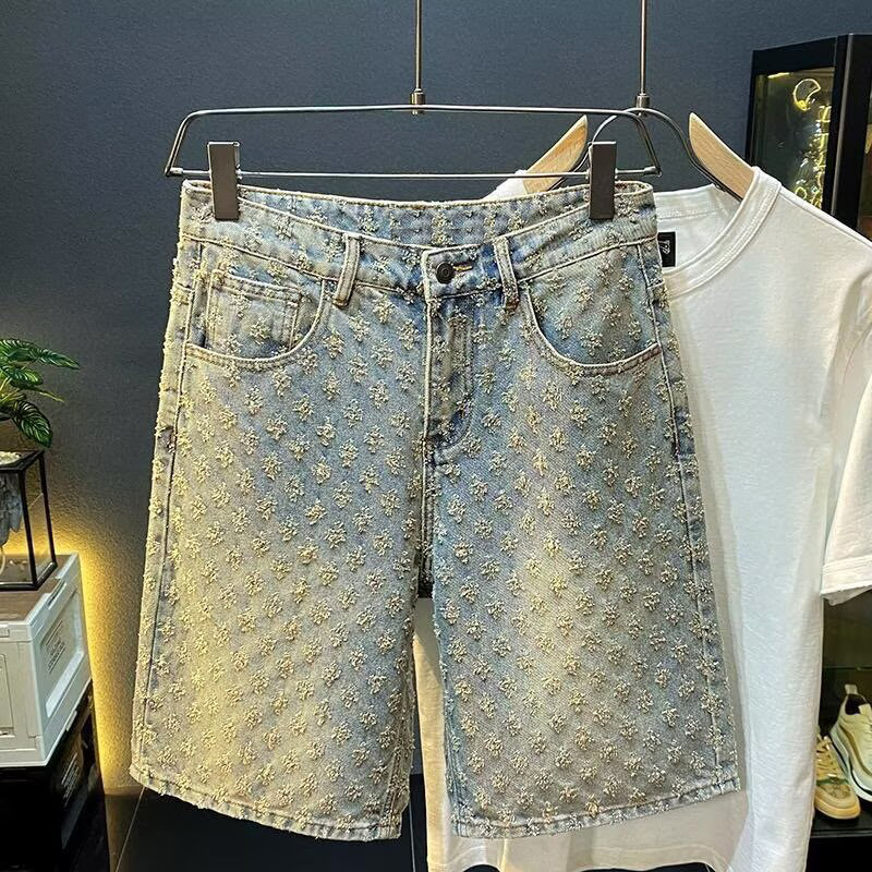 2025 Summer New American Leisu - Men'S Fashion Jeans 2025 ulasan dan harga