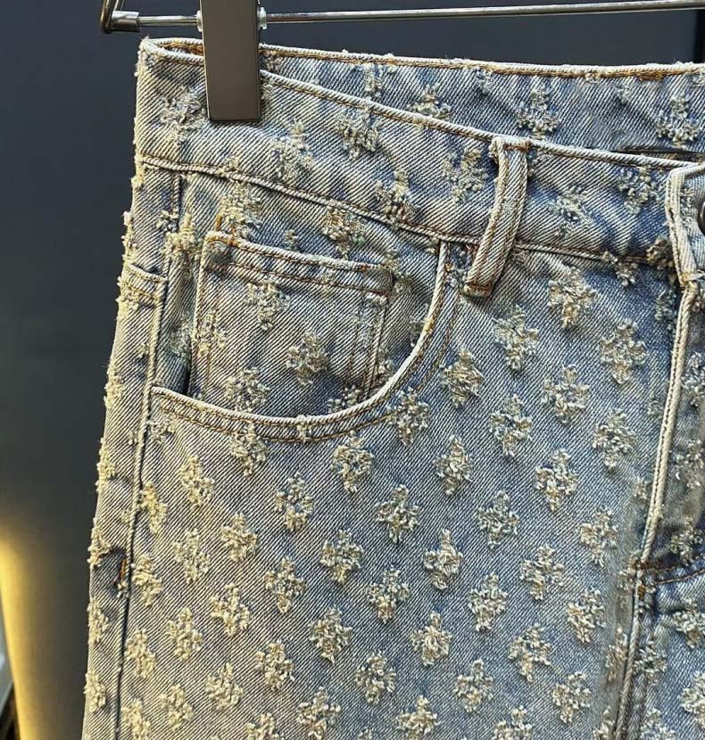 2025 Summer New American Leisu - Men'S Fashion Jeans 2025 ulasan dan harga