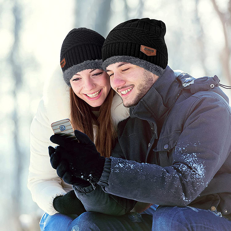 New Winter Beanie Hat for Men  - Men Scarf Wool ulasan dan harga