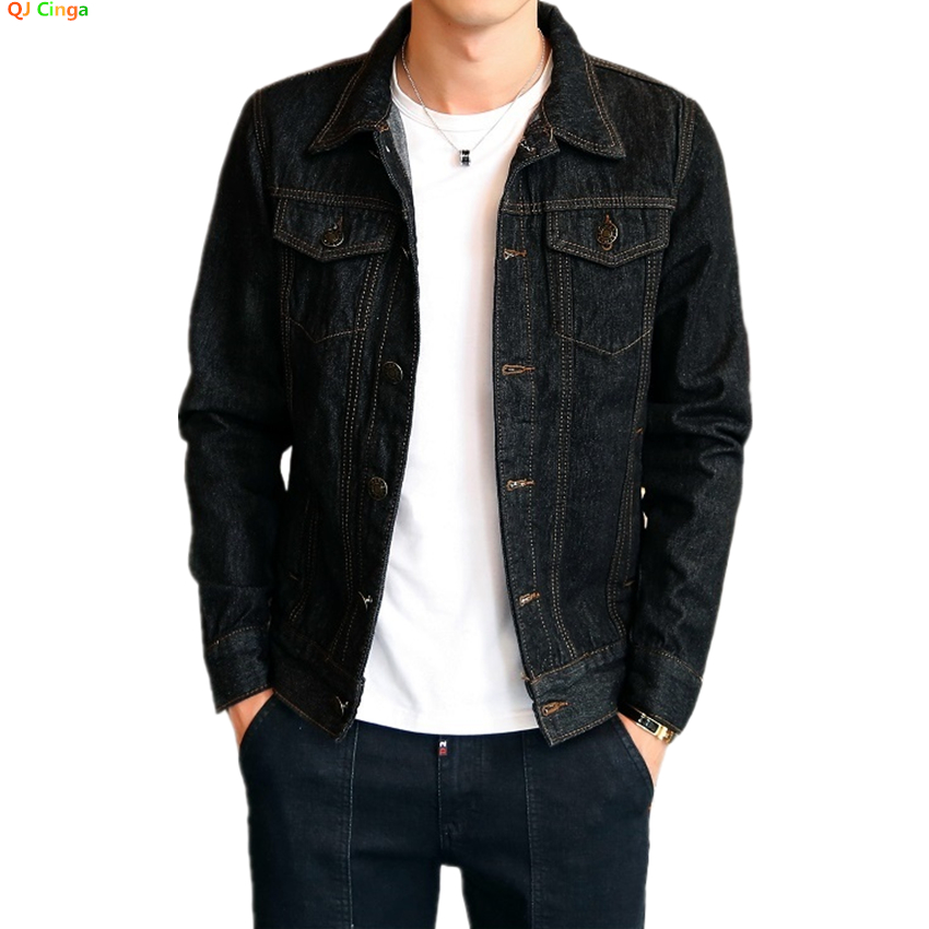 2026 Men Black Denim Jacket, S - Men'S Fashion Light Jacket ulasan dan harga