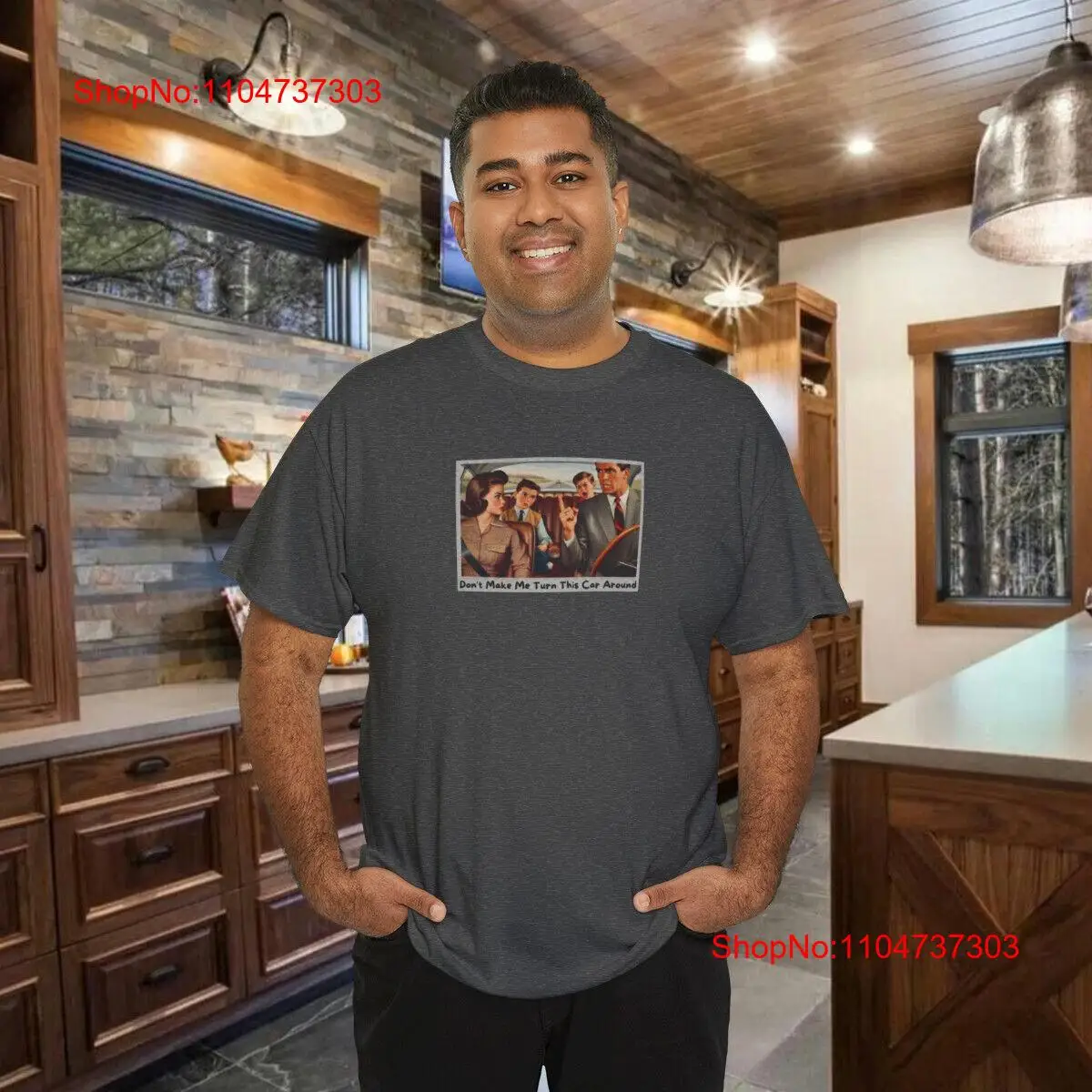 1960s Dad Heavy Cotton T Shirt - Men'S Fashion 1960S ulasan dan harga