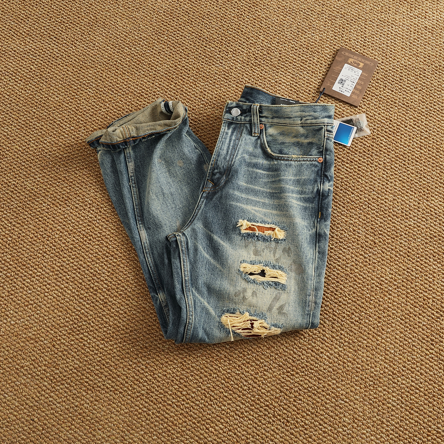2025 Autumn New American Retro - Men'S Fashion Jeans 2025 ulasan dan harga