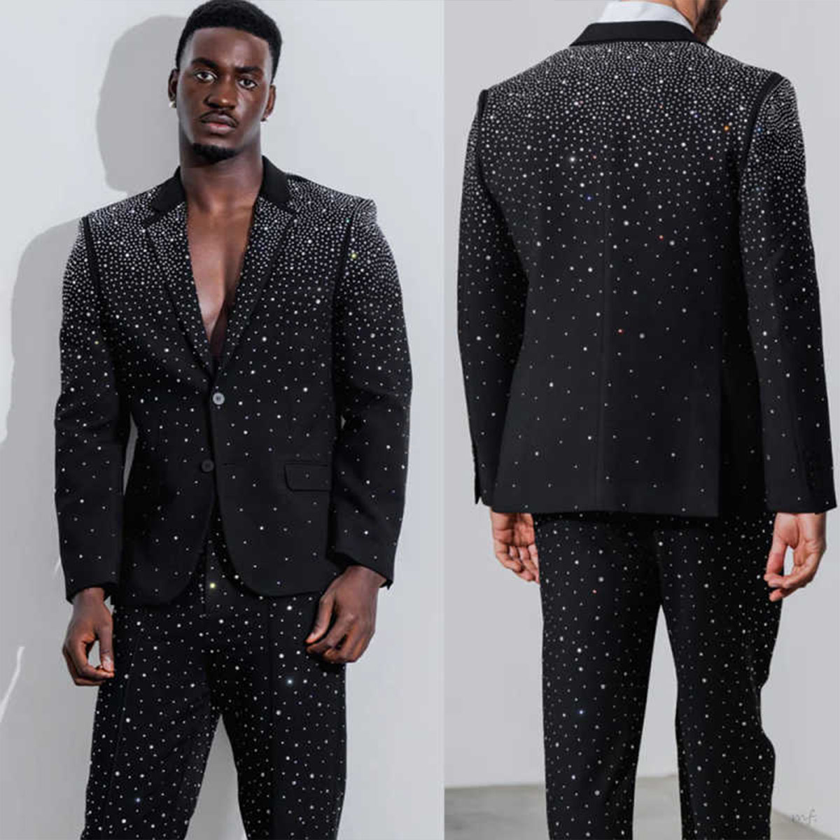 High Quality Diamond Mens Suit - Mens Fashion Blazer ulasan dan harga