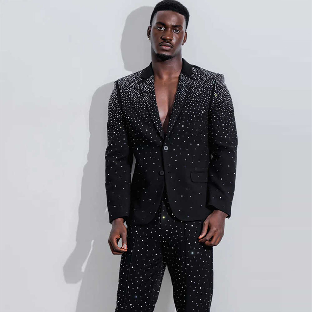 High Quality Diamond Mens Suit - Mens Fashion Blazer ulasan dan harga