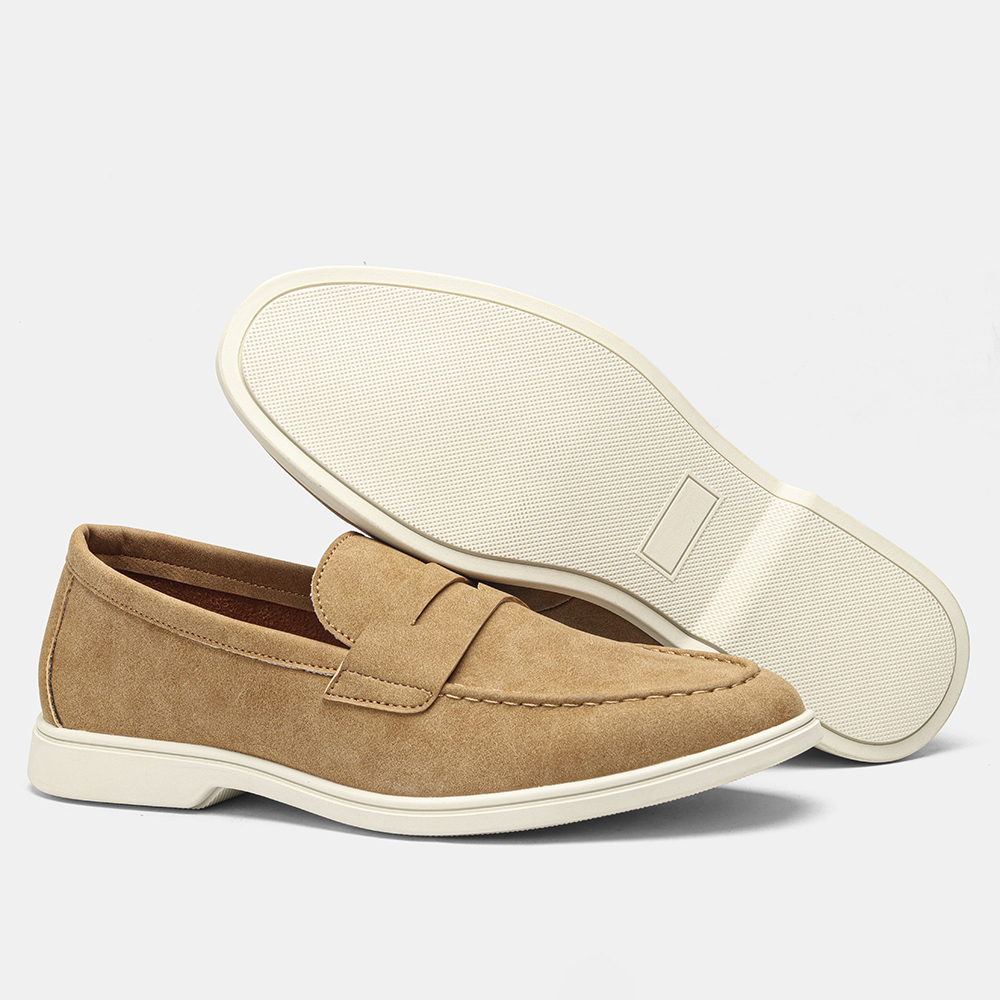 Men's Breathable Loafers Fashi - Suede Loafers Men ulasan dan harga