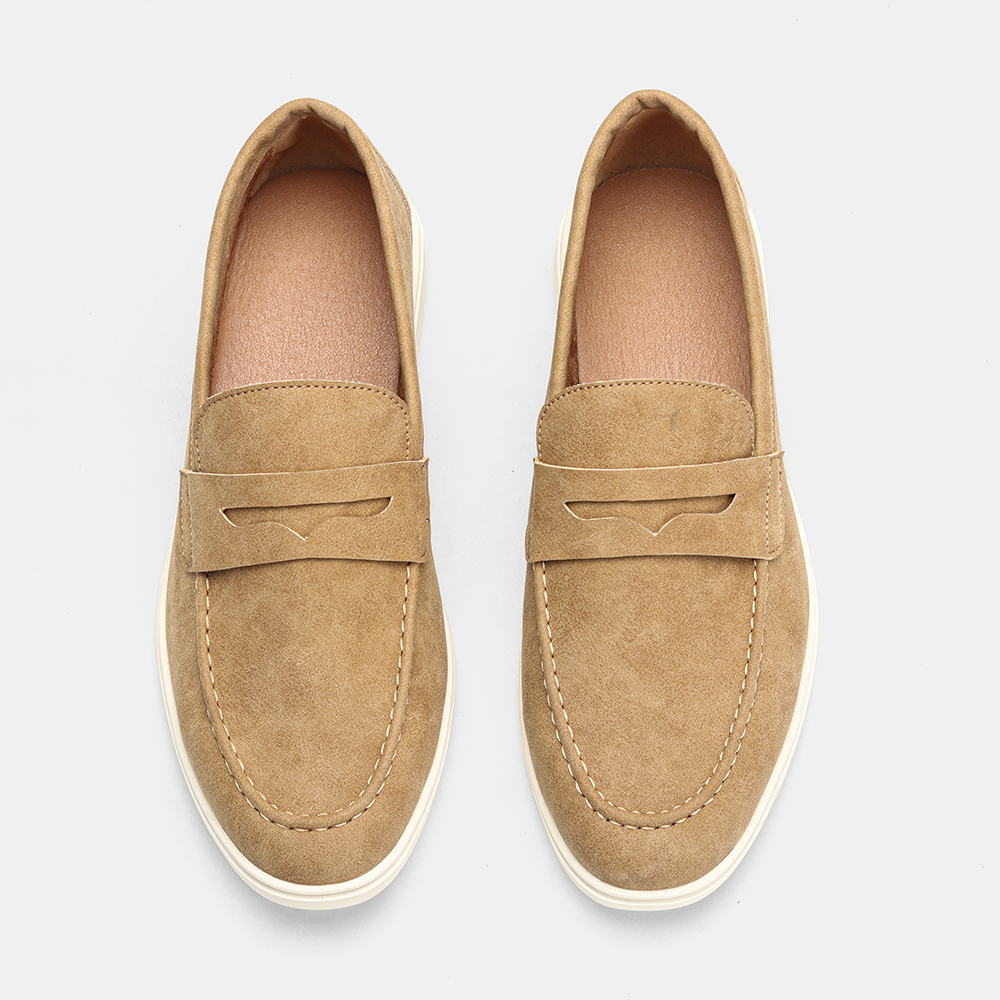 Men's Breathable Loafers Fashi - Suede Loafers Men ulasan dan harga