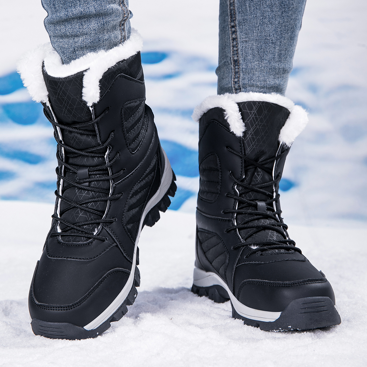 Couple 2025 Winter Snow Boots  - Mens Fashion Australia ulasan dan harga