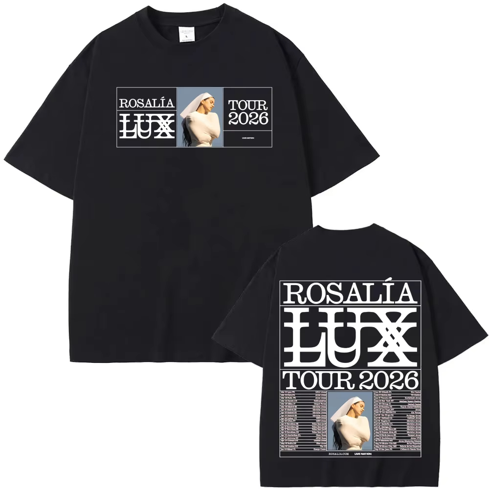 ROSALIA LUX tour T-SHIRT 2026  - Men'S Fashion Websites ulasan dan harga