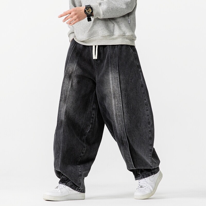 2025 New Vintage Harem Pants M - Men'S Fashion Jeans 2025 ulasan dan harga