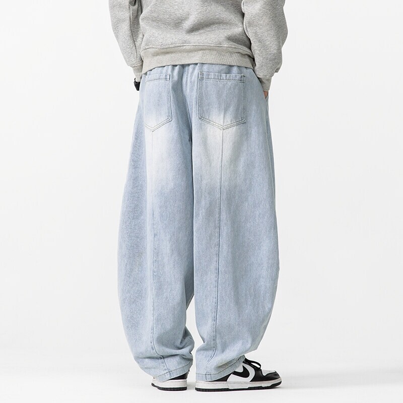 2025 New Vintage Harem Pants M - Men'S Fashion Jeans 2025 ulasan dan harga
