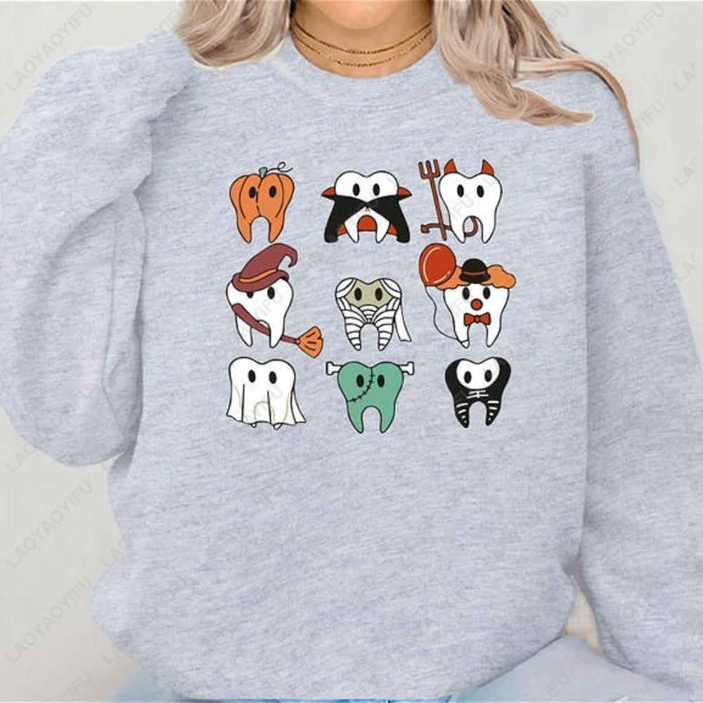 Spooky Halloween Dentist Patte - Men'S Fashion For 70 Year Old ulasan dan harga