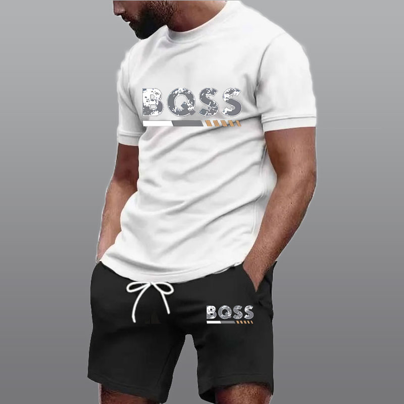 Summer Sportswear Men's Suit F - Mens Fashion Workwear ulasan dan harga
