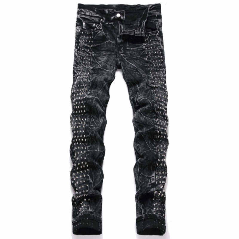 2025 new retro punk high stree - Men'S Fashion Jeans 2025 ulasan dan harga
