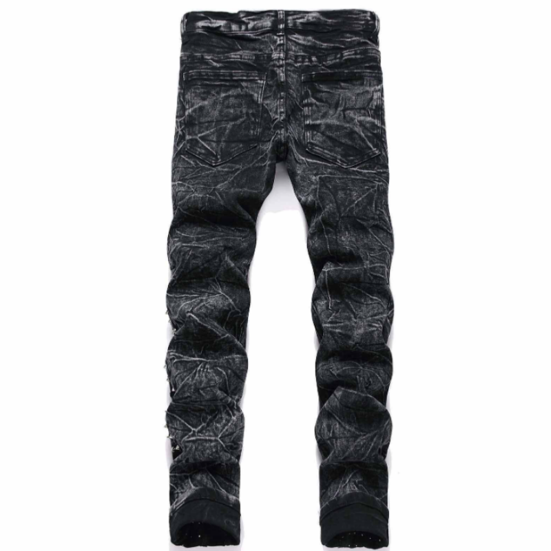 2025 new retro punk high stree - Men'S Fashion Jeans 2025 ulasan dan harga