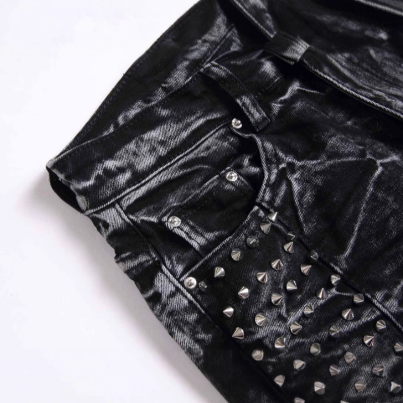 2025 new retro punk high stree - Men'S Fashion Jeans 2025 ulasan dan harga